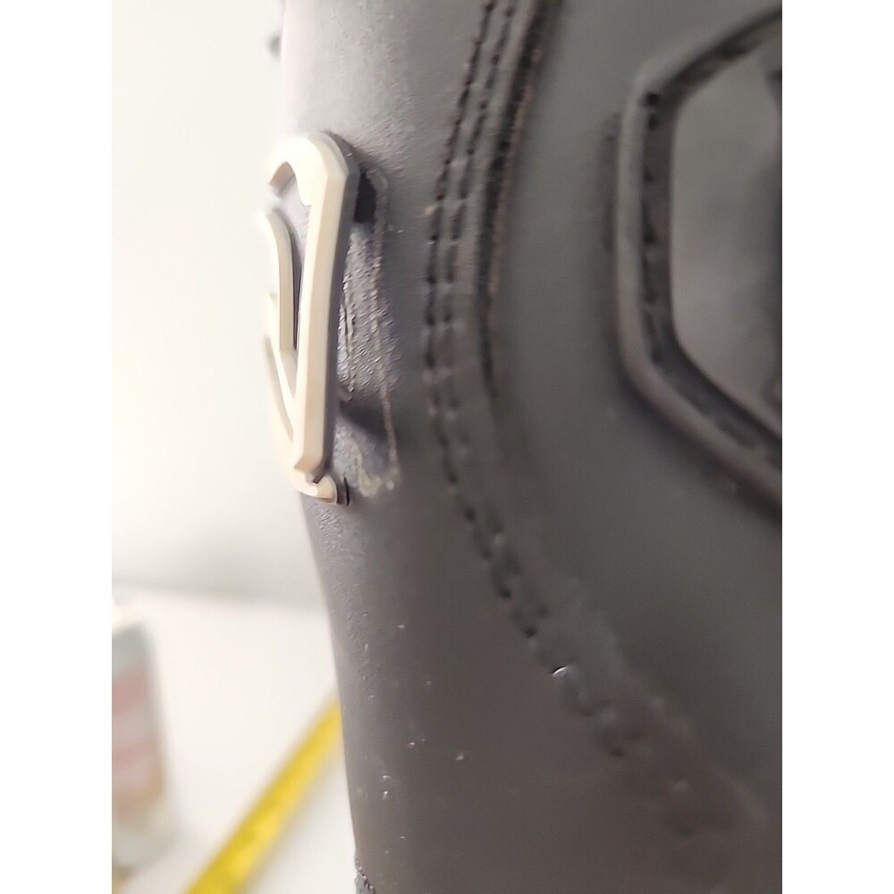 Answer Boys Racing Youth Boots Size 3 Show Lots Of Wear Please See Pictures - Picture 12 of 12